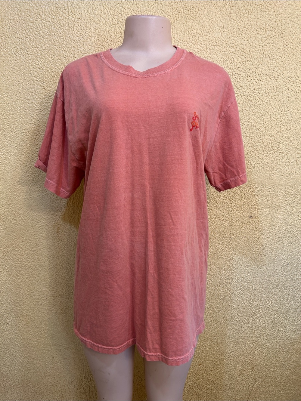 Comfort Colors Coral Fade Short Sleeve Crew T-Shirt